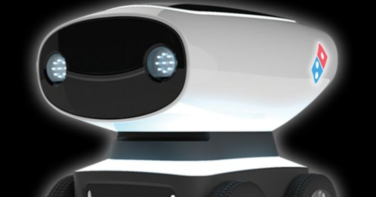 Domino S Serves Up Pizza Delivery Robot
