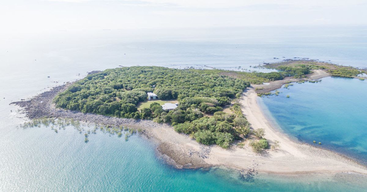 Victor Island in the Whitsundays is being sold with everything included