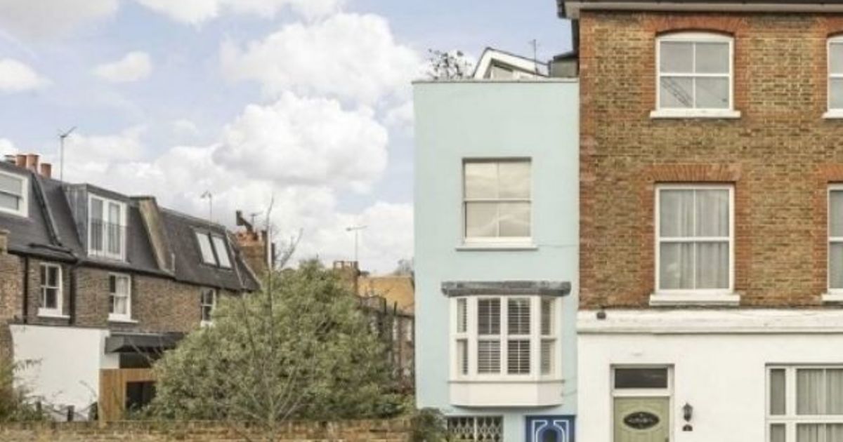 Narrow house that’s just 2.1 metres wide for sale in London