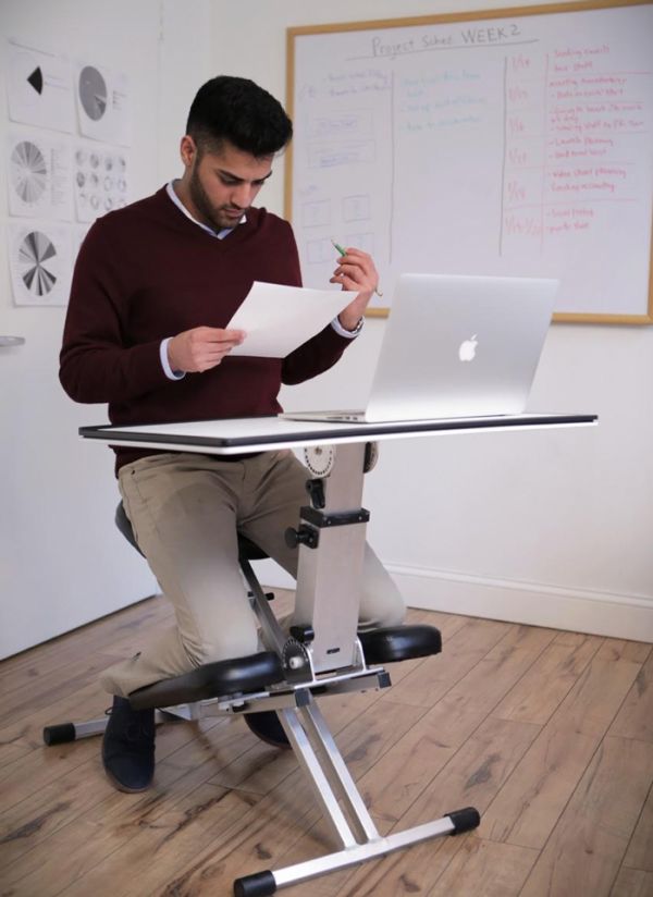 Pop-up desk invented for small spaces by original Furby team
