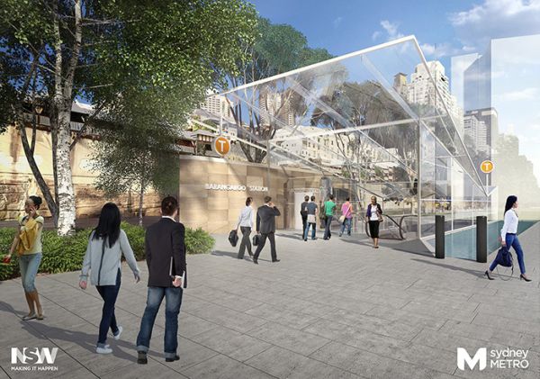 Central Barangaroo buildings increase again thanks to new station