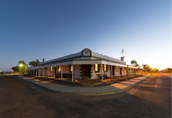 The Birdsville Hotel is on the market and Dick Smith is thinking of making an offer
