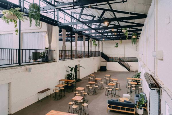 Old wool mill in Brunswick East has been turned into a chic wedding venue
