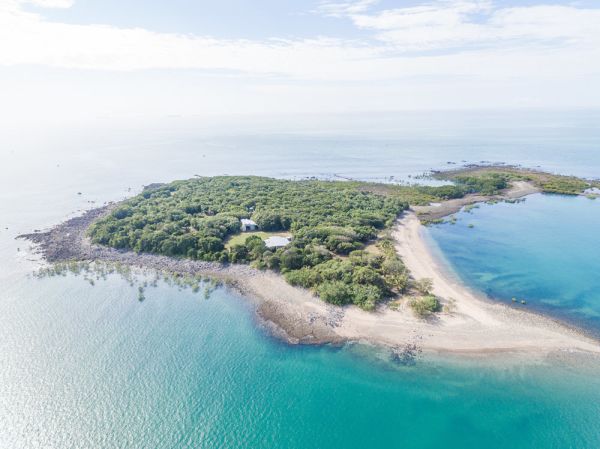 Victor Island in the Whitsundays is being sold with everything included