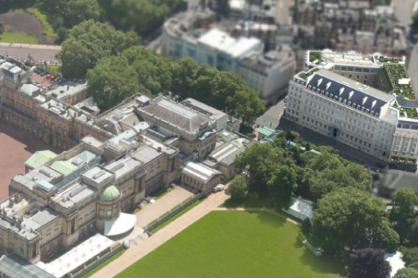 London Apartment Looking Over Buckingham Palace S For 42 Million