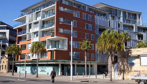 Harbour Leaves Its Mark On Walsh Bay Apartment Block Seasick The Towns Place Apartments At Walsh Bay