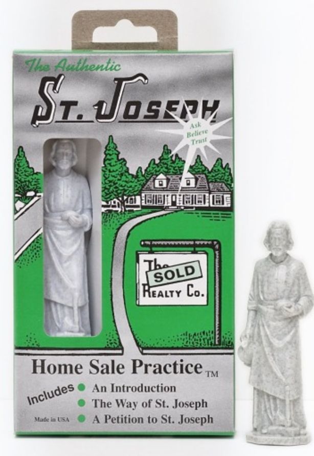 The original real estate agent Saint Joseph maintains his popularity