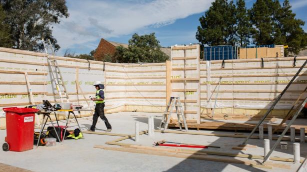 The childcare centre is being built in Torrens. Photo: Jamila Toderas