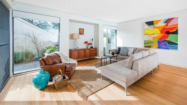 This house at 8 Hooker Street, Yarralumla, features an array of artwork. Photo: Supplied