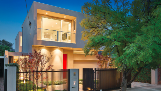 The most expensive property reported sold at auction at the weekend was a house at 7 Springfield Avenue, Toorak which went for $4.6 million.