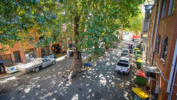 Laneways around the Sydney and Melbourne buildings, including Verity Lane pictured, are set for renewal over the next few months. Photo: Sitthixay Ditthavong