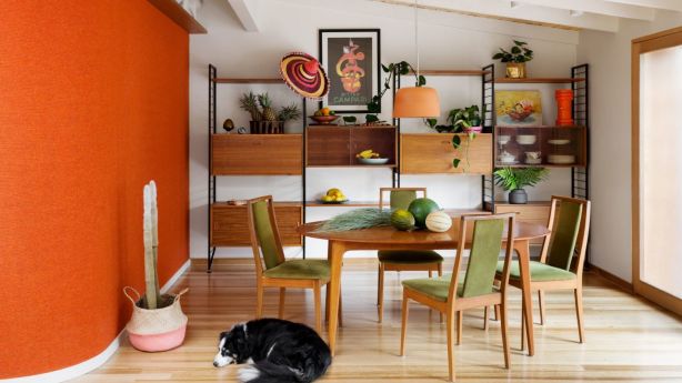 The unusual colour choices were a mutual decision of the clients and an architectural practice that loves it. Photo: Martina Gemmola
