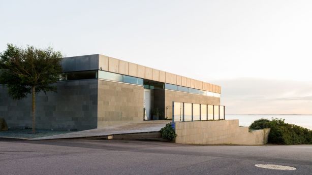 This 10-bedroom home in southern Sweden would fit perfectly in a Nordic noir series. Photo: Sweden Sothebys International Realty