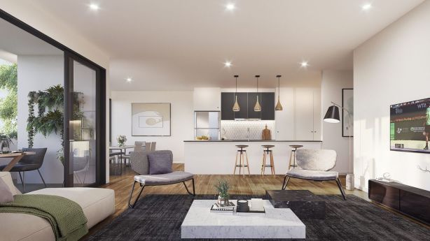 Inside, the townhouses exemplify luxurious living with stylish interiors and spacious designs. Photo: Supplied