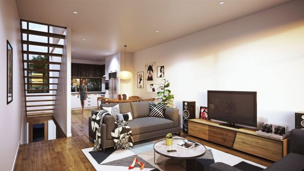 Buyers will be able to mix and match the interior design of the terrace homes. Photo: Independent Property Group
