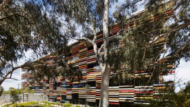 CSIRO's Black Mountain research facility, Synergy, designed by firm BVN also won multiple awards. Photo: John Gollings