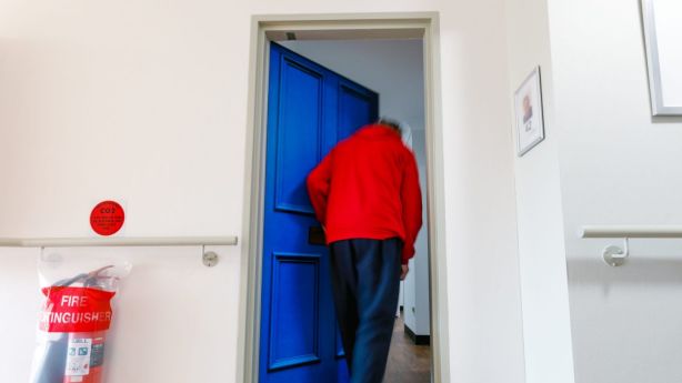 The aged-care home has reported a dramatic change in resident behaviour since the doors were installed. Photo: Steven Woodburn