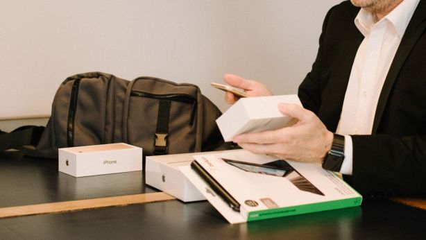 Smartphones are worth more second hand if the boxes and accessories are unused. Photo: Supplied