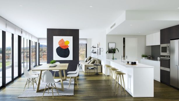 Interiors at The Grounds are light and bright. Photo: Independent Property Group