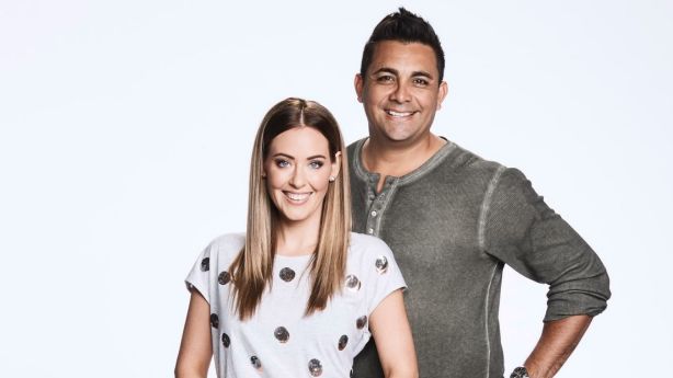Georgia and Ronnie were contestants on season 13 of The Block. Photo: Channel Nine