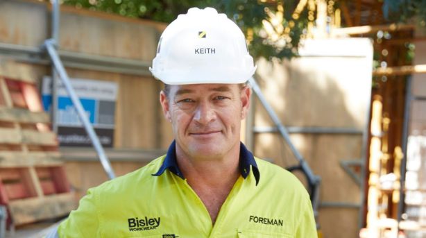 Remember that Keith the foreman is always right. Photo: Channel Nine