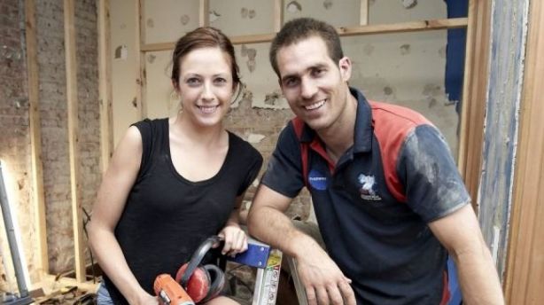 Dani Wales and Dan Reilly. Photo: Channel Nine