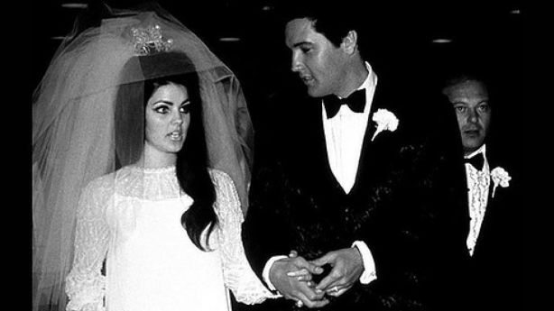 Elvis and Priscilla.