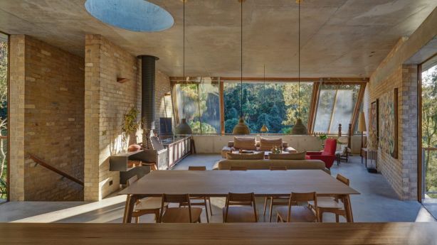 Cabbage Tree House, Bayview by Peter Stutchbury Architecture. Photo: Michael Nicholson