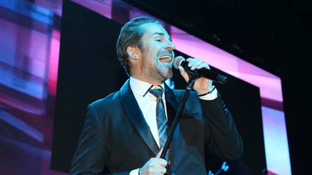 Host Matt Hetherington had the whole ballroom on their feet dancing.