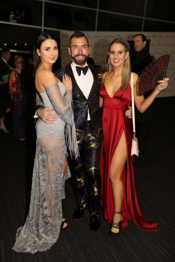 The neon Tokyo-themed ball saw more than 530 guests attend.