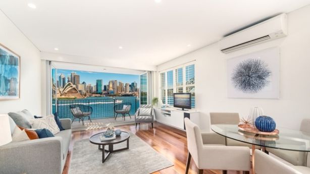 A waterfront unit at 6/25 Waruda Street, Kirribilli fetched $3.35 million through Belle Property Neutral Bay.