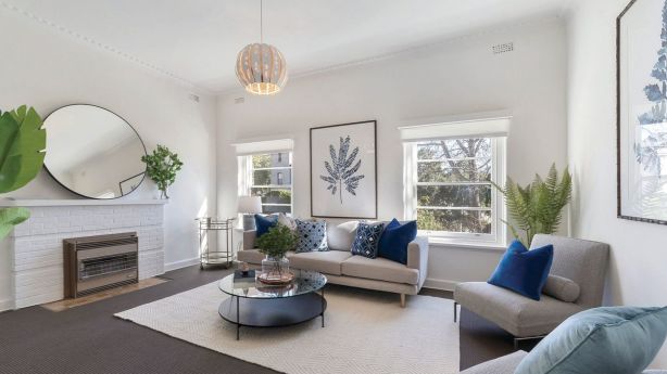 Downsizers zeroed in on this art deco, ground-floor flat at 1/7 Coppin Grove, Hawthorn.