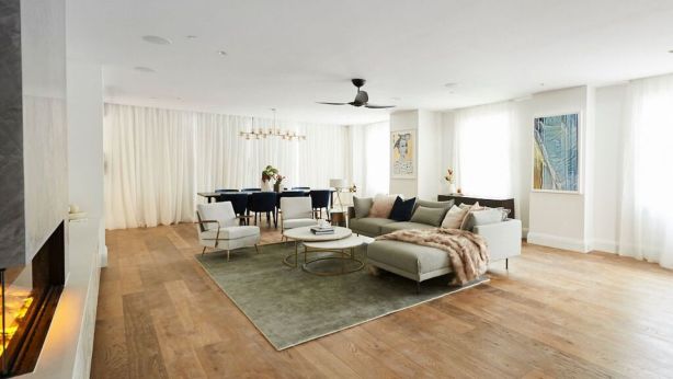 Open-plan living isn't without its issues. Photo: Channel Nine