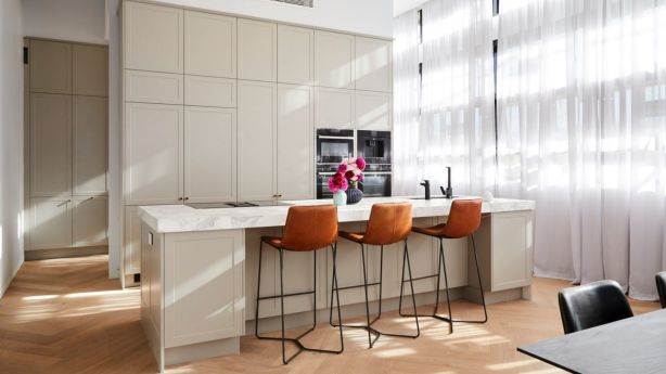 A luxe kitchen reno needs to have wow-factor to stand out. Photo: Channel Nine