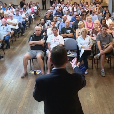 Residents join forces against developers over valuable land