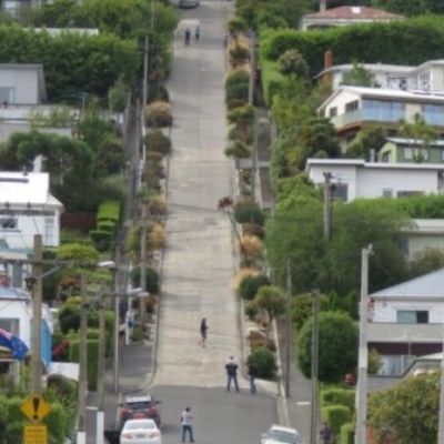 Ups, downs of world's steepest street