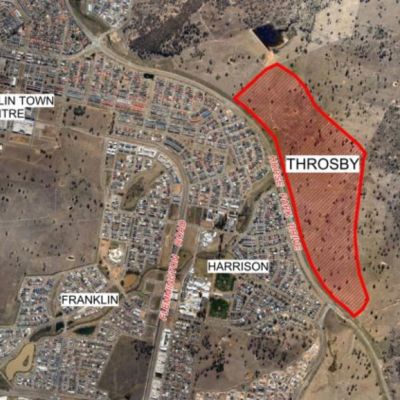 Throsby land sells for almost $17 million at auction in Canberra