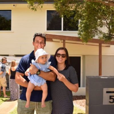 'More than a fairytale': Brisbane family snags perfect family home at auction