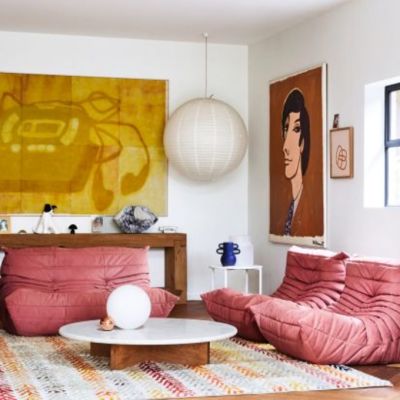 Inside the colourful and vibrant home of artist Rachel Castle