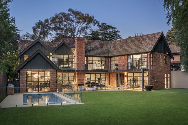 This Tudor revival-style Toorak home has storybook good looks