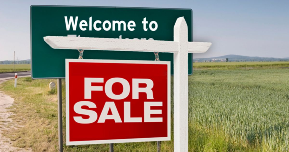 Be your own mayor Six towns for sale right now