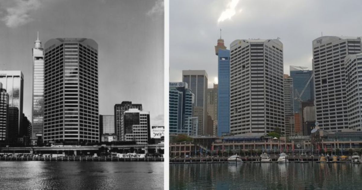 Sydney then and now: locations that show how the city has changed