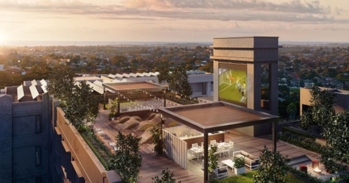 Image showcasing New apartments luring buyers with rooftop gardens and music rooms
