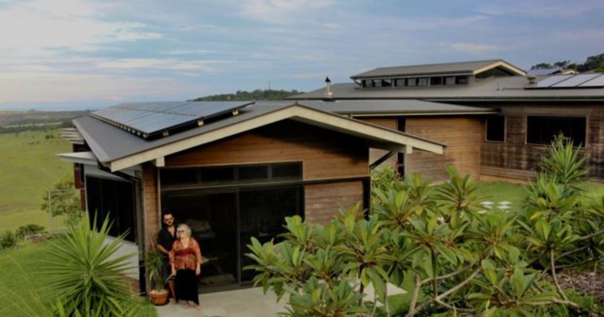 The couple who built their ecofriendly, dream home in the Byron Bay