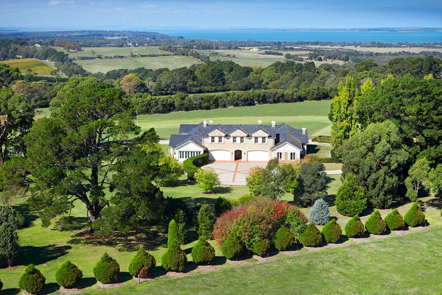The Mornington Peninsula estate with famous neighbours and a 12