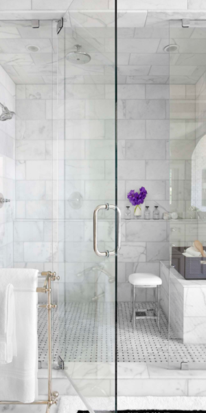Want A Marble Bathroom Consider These, White Marble Tile Shower Walls