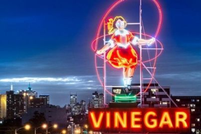 Skipping Girl Vinegar sign may soon be partially hidden by apartment block