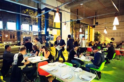 Concrete makes its design mark in top restaurants