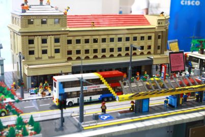 Adelaide urban planners use Lego to help build a hi-tech future