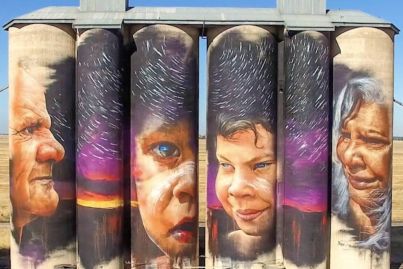 Street art that brightens up commercial buildings around the world